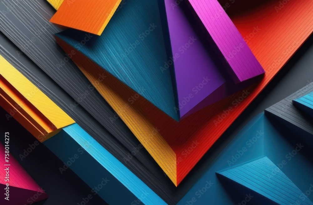 Geometric triangle, abstract colorful texture and background, many colorful triangles Geometric triangle, abstract colorful texture and background, many colorful triangles