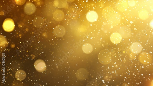 vector banner gold bokeh textured plain product background, AI Generative