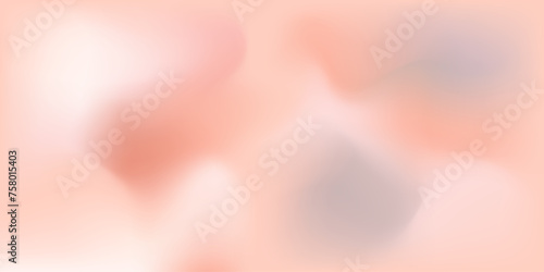 BLUR_BGElegant abstract peach, pink, beige, fuzz color gradient. Ecru, beige and cream colored blend. Simple soft background. Vector texture. Neutral liquid stains copy space banner. Modern design tem