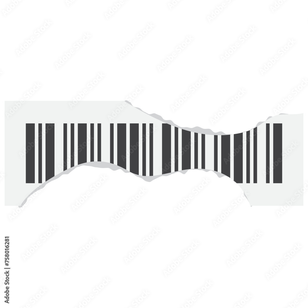 Barcode Sticker Vector Barcode Sticker Vector
