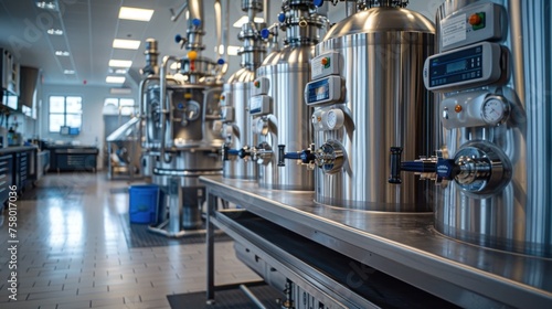 Stainless Steel Fermentation Tank  A Symbol of Precise Industrial Bioprocess Control