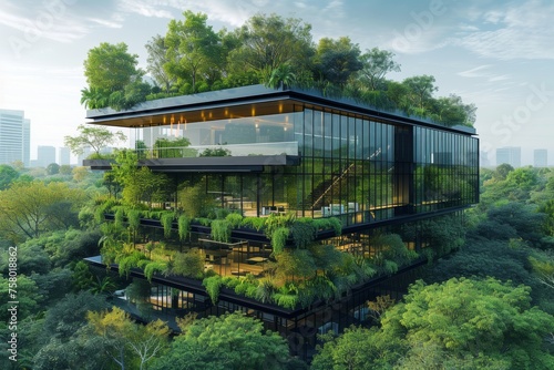 A sustainable office building with a resilient design © Boinah