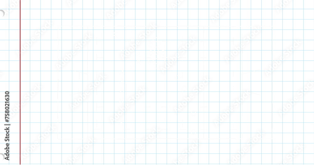 Image of moving mathematical formulas over white background Image of moving mathematical formulas over white background