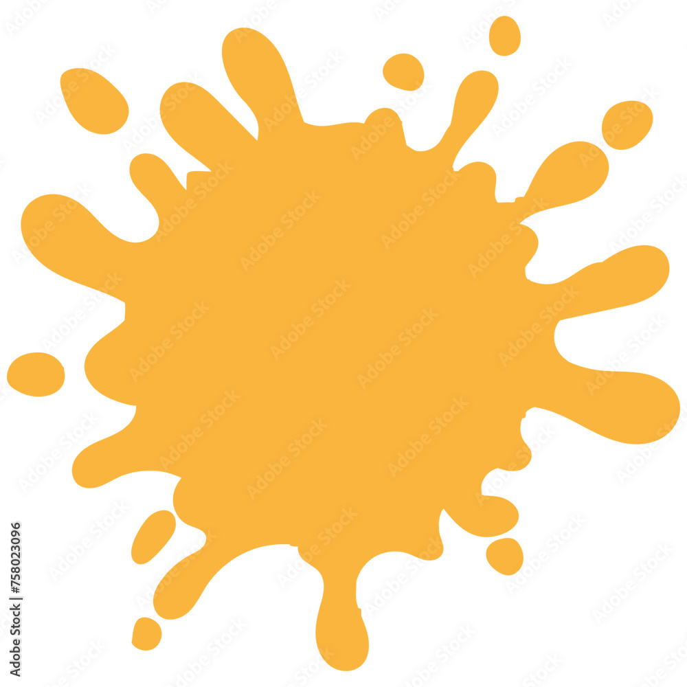Ink Splash Shape Ink Splash Shape