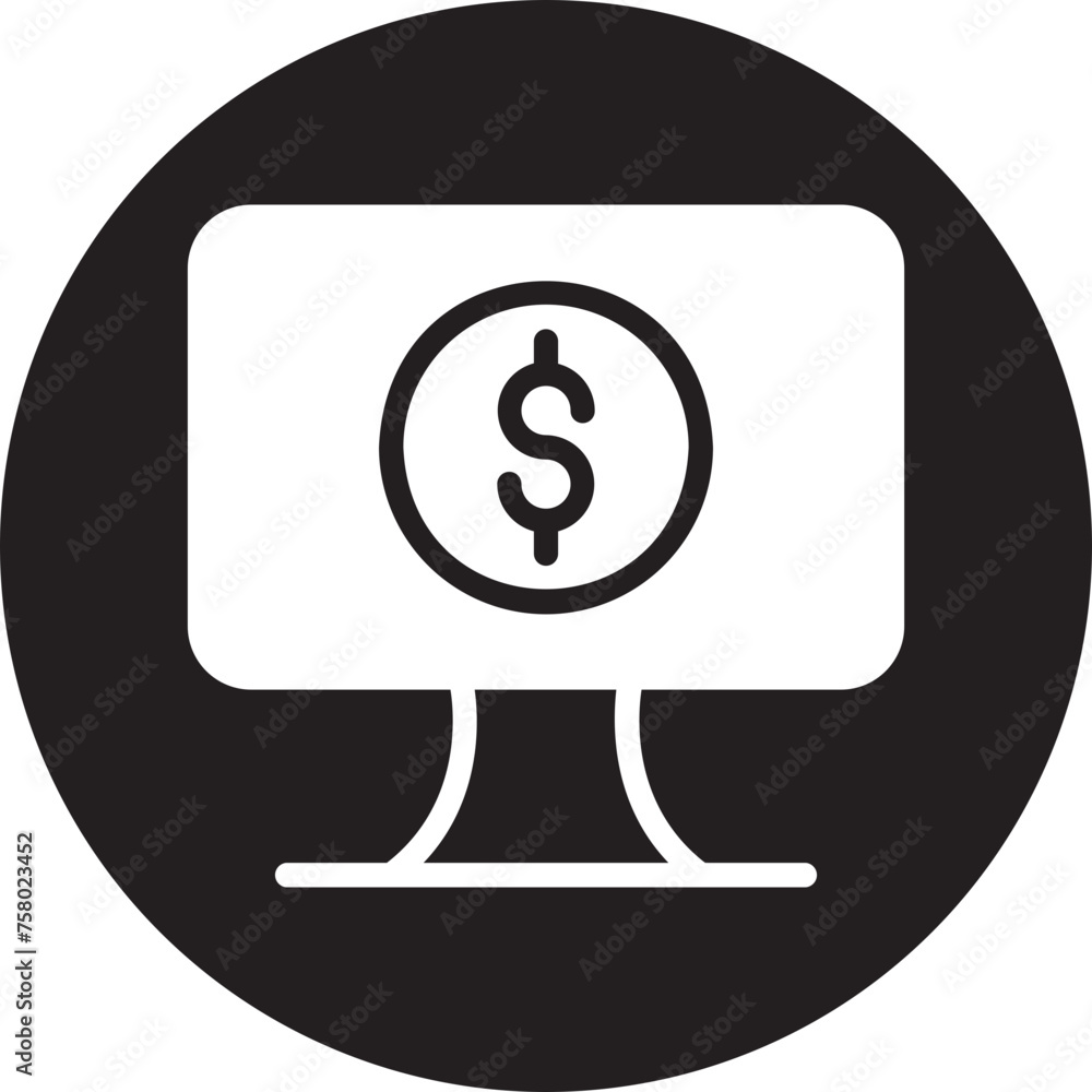 digital asset glyph icon digital asset glyph icon