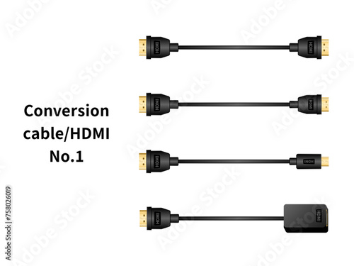 変換ケーブル/HDMI No.1