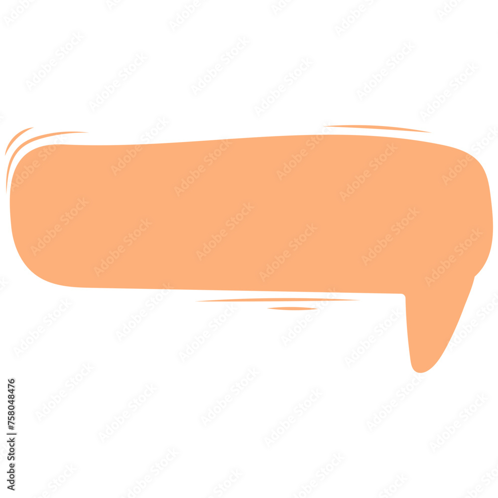 Bubble Chat Shape Bubble Chat Shape