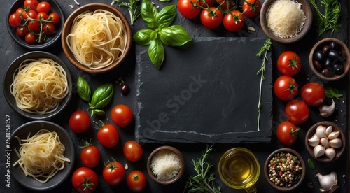Three tempting pasta dishes in various styles: vibrant vegetables, classic tomato and basil, and simple tomato sauce