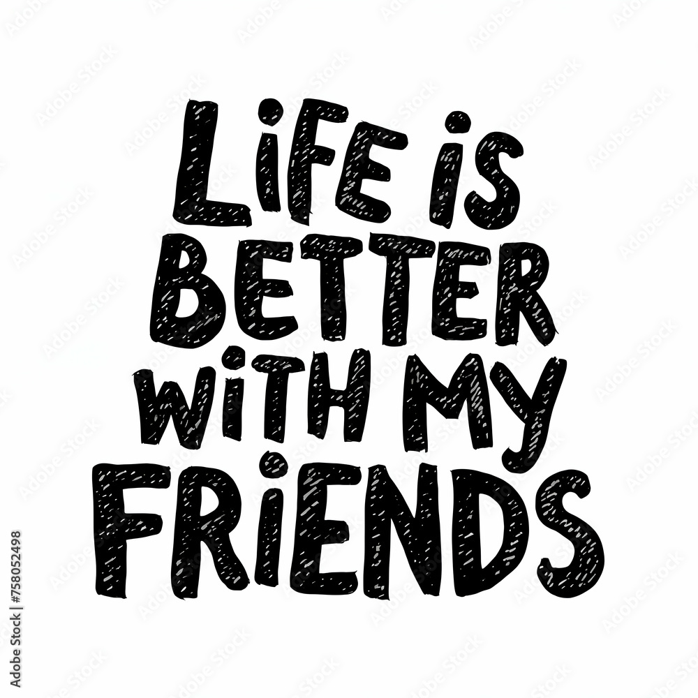 Life is Better with Friends Life is Better with Friends
