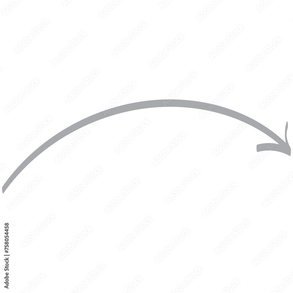 Arrow Curve Shape Arrow Curve Shape