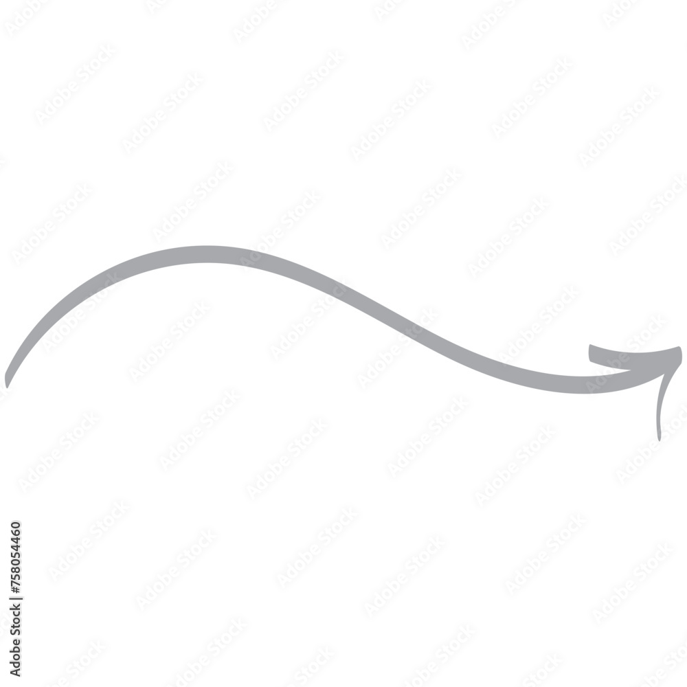 Arrow Curve Shape Arrow Curve Shape