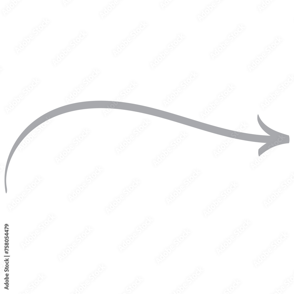 Arrow Curve Shape Arrow Curve Shape