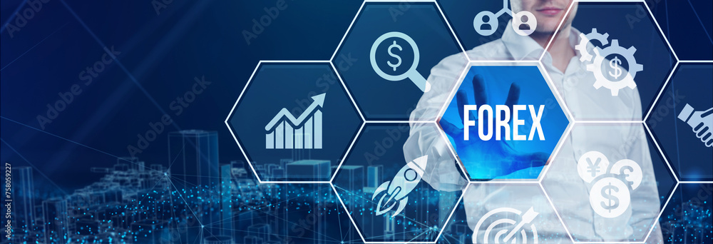 Online trading, Forex, Investment and financial market concept. Online trading, Forex, Investment and financial market concept.