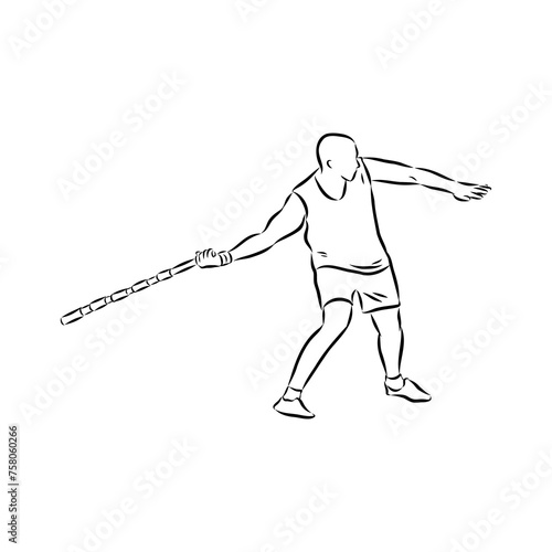 play skittles game Vector Template for poster of Sport competition or Tournament.