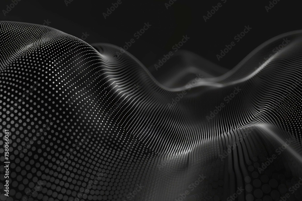 High-definition digital noise in a monochromatic color scheme High-definition digital noise in a monochromatic color scheme