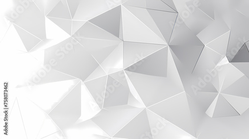 White background with grey digital lines and dots  low poly design depicting digital network connections in a minimalistic style
