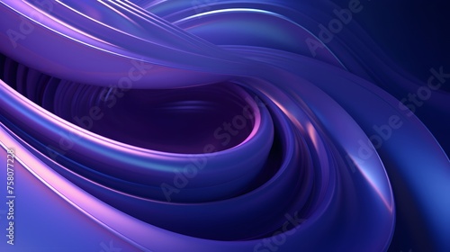 3d rendering of purple and blue abstract geometric background. Scene for advertising  technology  showcase  banner  game  sport  cosmetic  business  metaverse. Sci-Fi Illustration. Product display