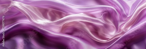 Elegant pastel silky fabric texture with smooth waves for fashion and luxury branding backgrounds