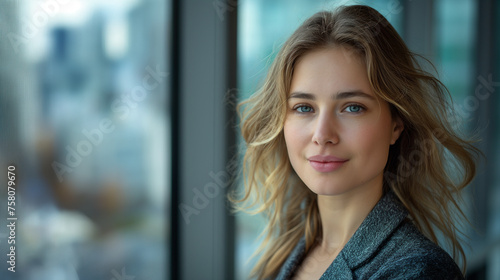 An experienced businesswoman in her office.