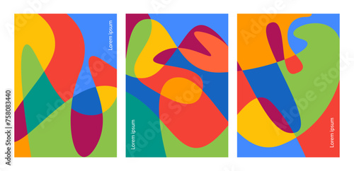 Colorful background liquid and fluid  full color perfect for invitations, poster, cover, flyer, banner, templates, backgrounds and much more