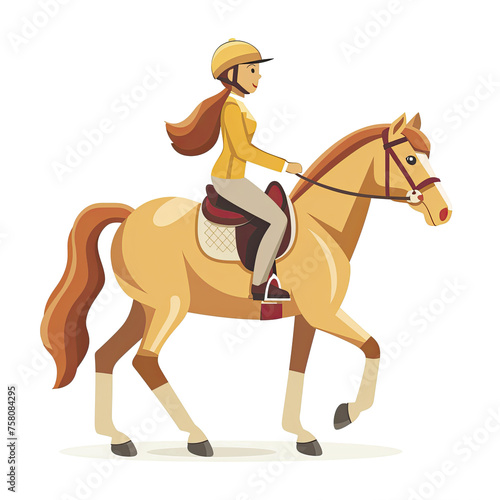 A Horse And Its Rider, Isolated Transparent Background Images