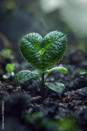 Beneath the ground of a sacred grove the Earthheart beats photo