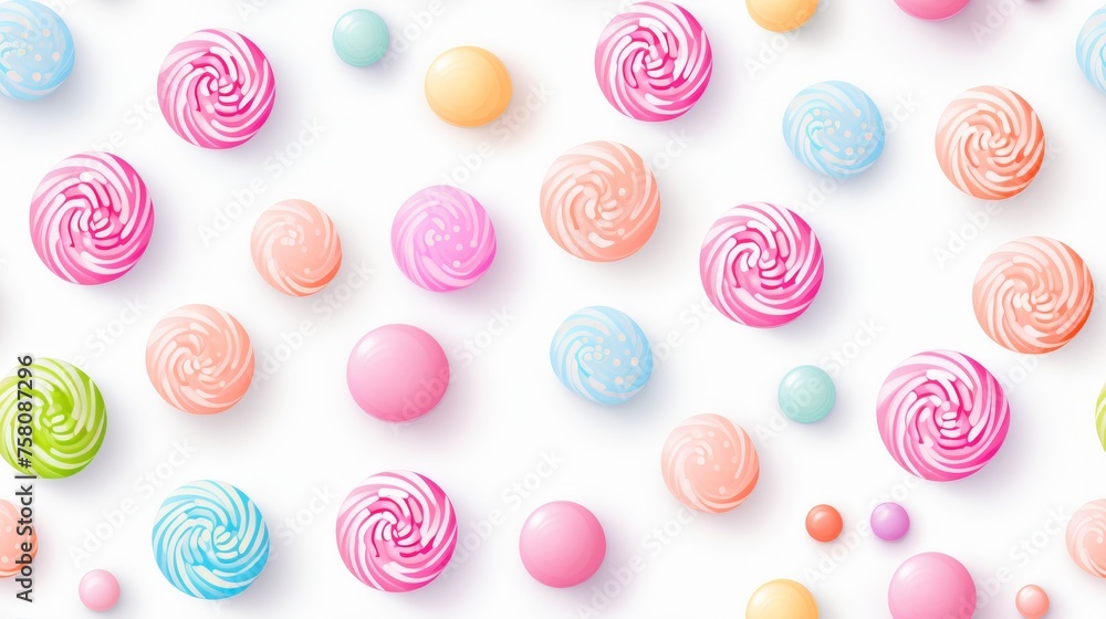 Paste Seamless Candy Pattern Paste Seamless Candy Pattern