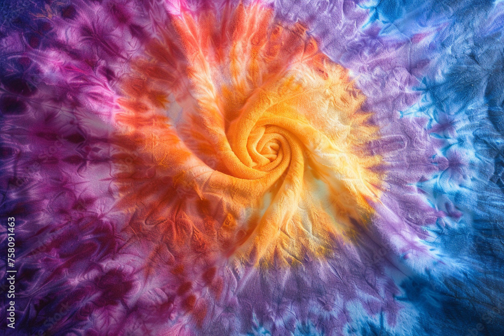 Vibrant Tie Dye: Burst of Color and Creativity Vibrant Tie Dye: Burst of Color and Creativity