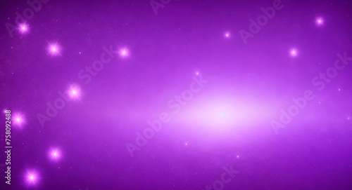 purple abstract background with glittering particles and bokeh effect