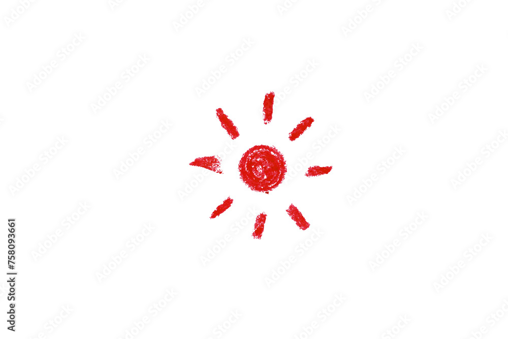 red pencil strokes isolated on transparent background red pencil strokes isolated on transparent background