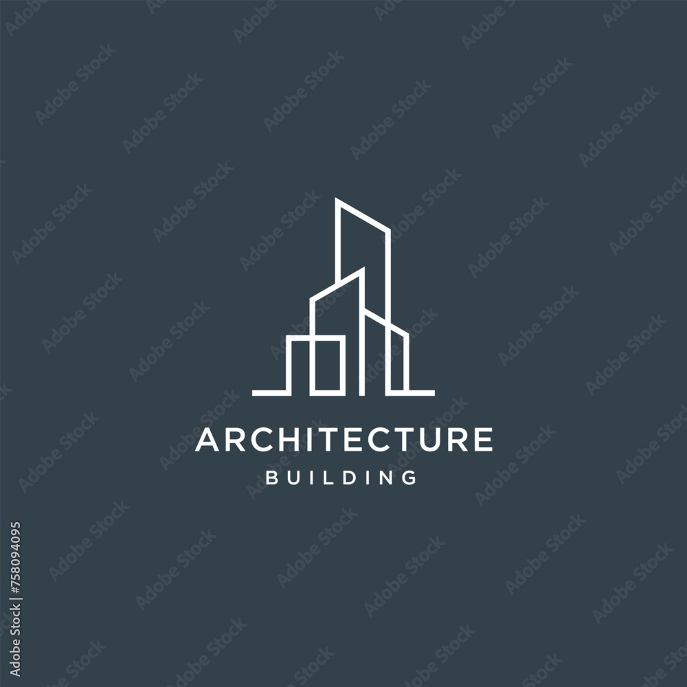Building logo design vector Building logo design vector
