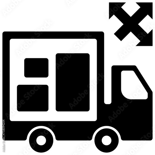 distributor glyph style icons