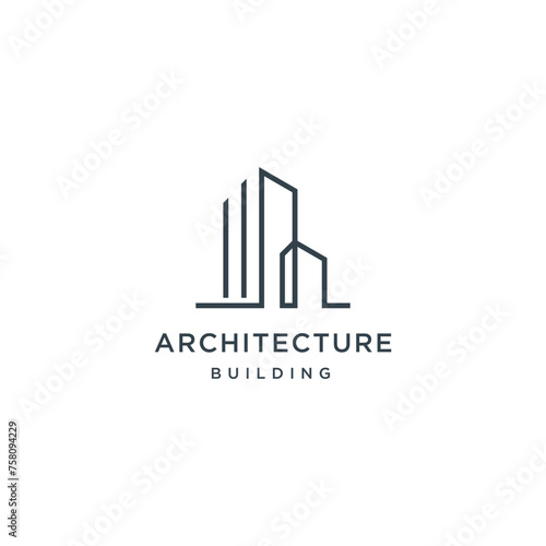 Building logo design vector inspiration