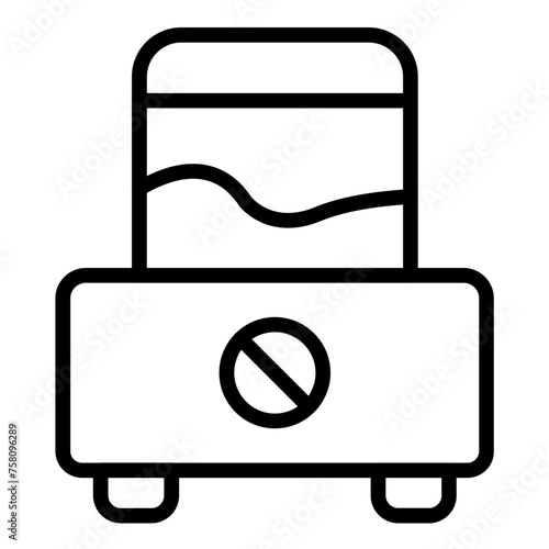 Vector Design Food Processor Icon Style