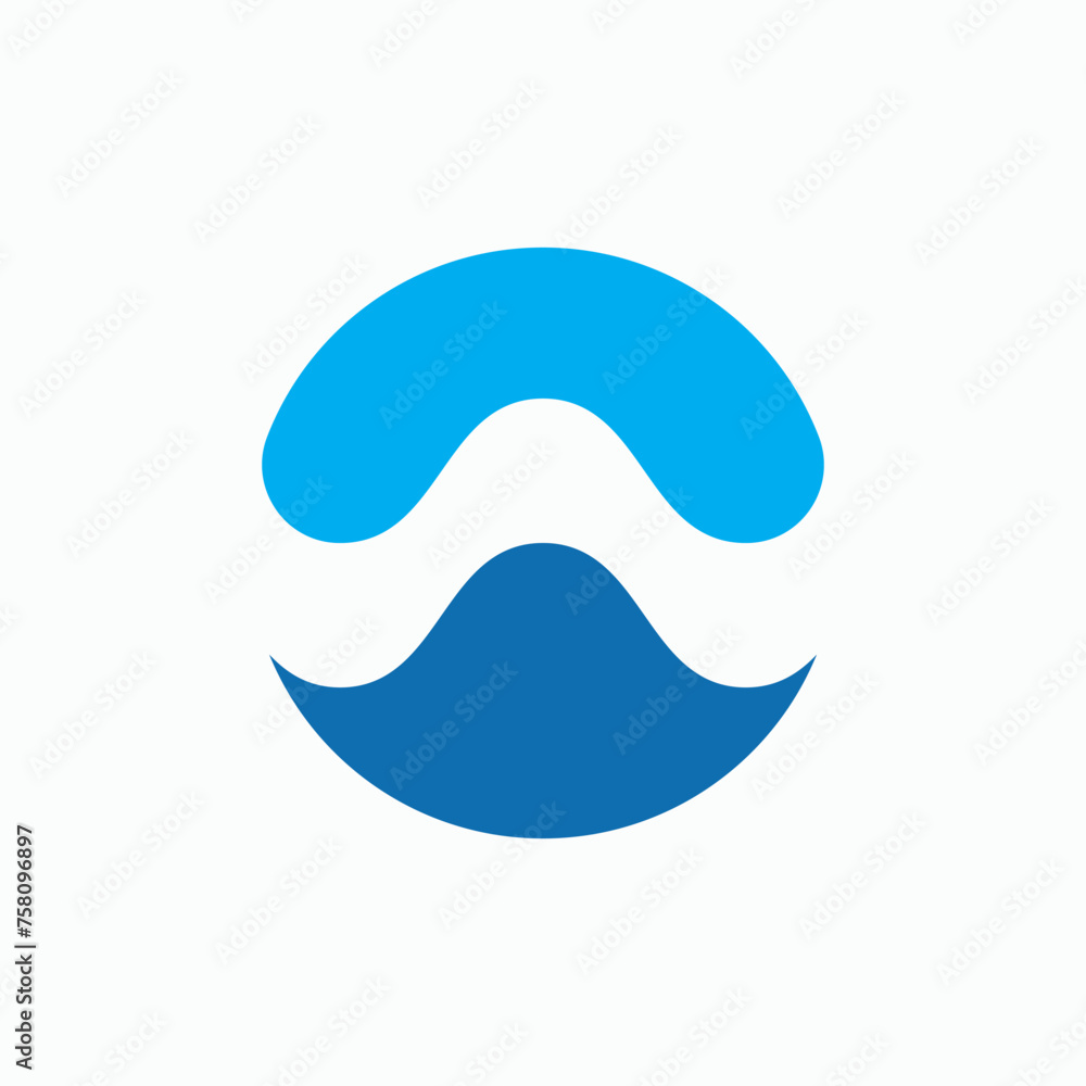 Initial letter W logo Vector template Initial letter W logo Vector template