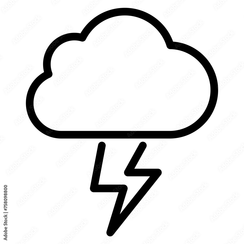 thunderstorm icon thunderstorm icon