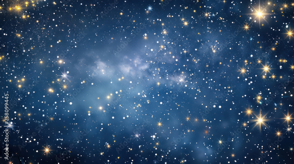 Night flickering starry clear sky. Cosmonautics Day. Astronomy Day. Telescope Day. Day of the Stars. Space Day. Astrophysicist's Day. International Asteroid Defense Day. Solar system day. Copy space Night flickering starry clear sky. Cosmonautics Day. Astronomy Day. Telescope Day. Day of the Stars. Space Day. Astrophysicist's Day. International Asteroid Defense Day. Solar system day. Copy space