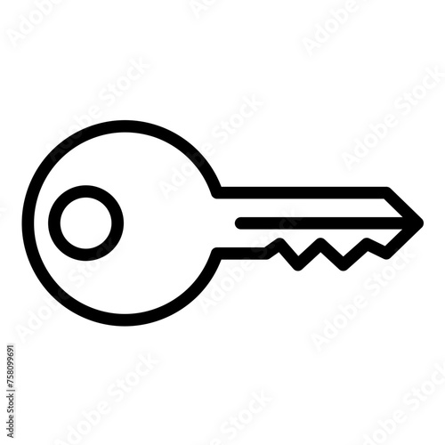 Vector Design Key Icon Style