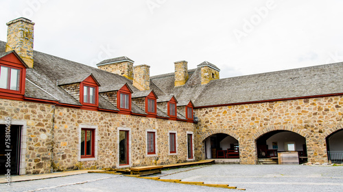 Chambly, Canada - May 19 2019: The Chambly fortress in Canada photo