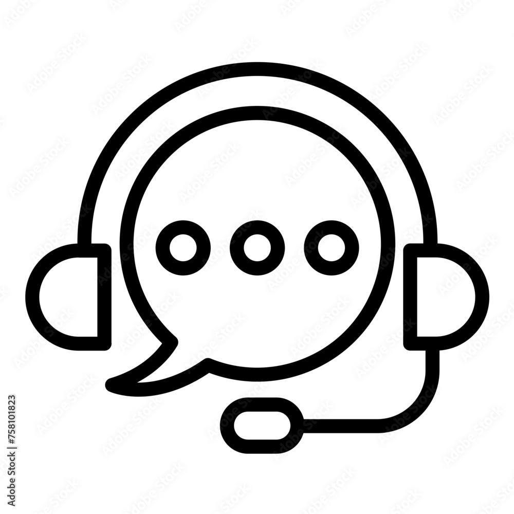 Vector Design Helpline Icon Style Vector Design Helpline Icon Style