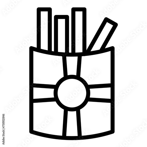 Vector Design Snacks Icon Style