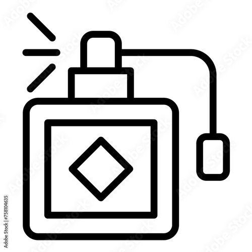 Vector Design Perfume Icon Style