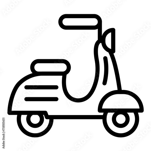 Vector Design Scooters Icon Style