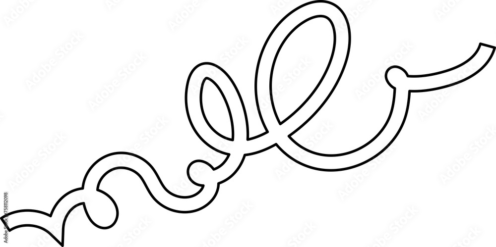 © bebuntoon - Lines curved doodle. Design elements © bebuntoon - Lines curved doodle. Design elements