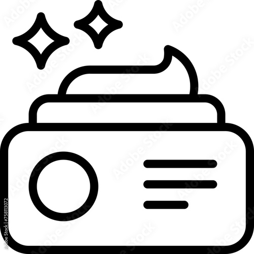 pomade icon. Hair pomade icon
