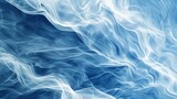 Abstract blue wave background with white accents, creating a sense of movement, fluidity, and depth