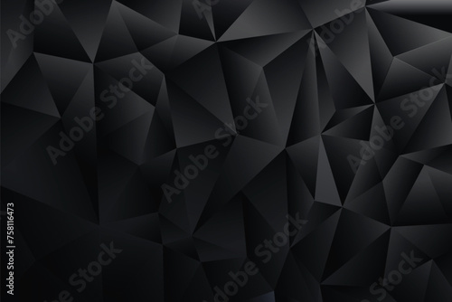 Polygon background. Vector illustration background.