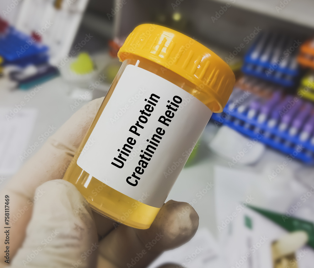 Urine Sample for Urine Protein-Creatinine Ratio (UPCR) test, to diagnosis of chronic kidney disease (CKD).