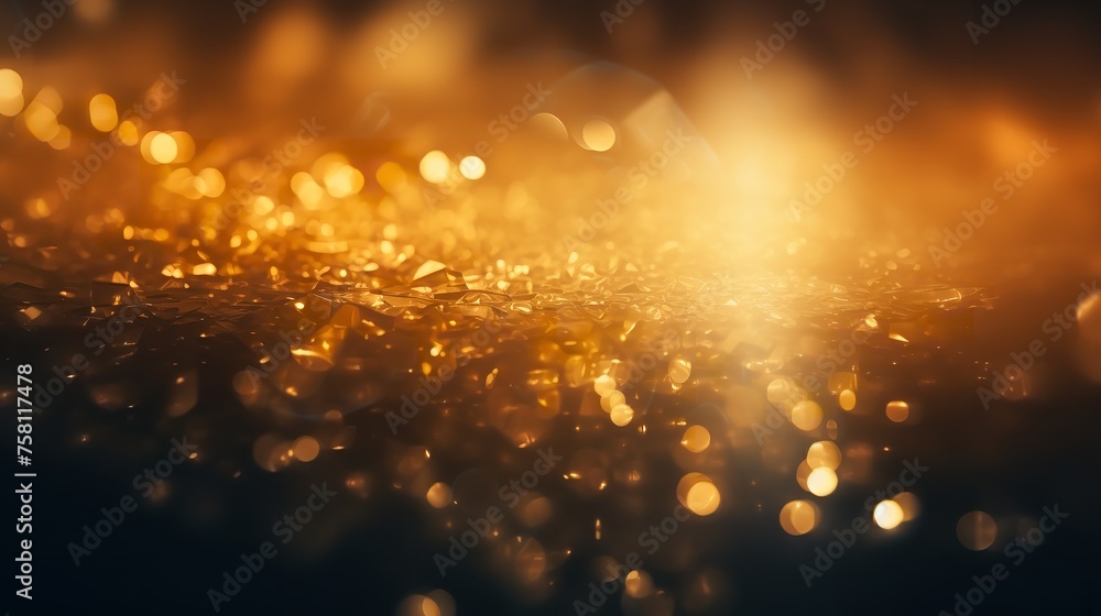 Abstract Lens and Light Flare Background

