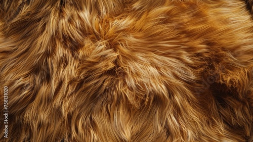 bear fur in a hyperrealistic manner, showcasing its soft and fuzzy qualities in an evenly lit composition, perfect for creating a seamless pattern that exudes opulence. SEAMLESS PATTERN